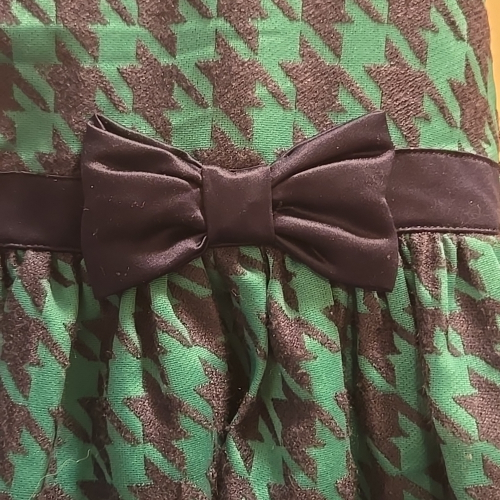 Cat & Jack Houndstooth Dress with Bow